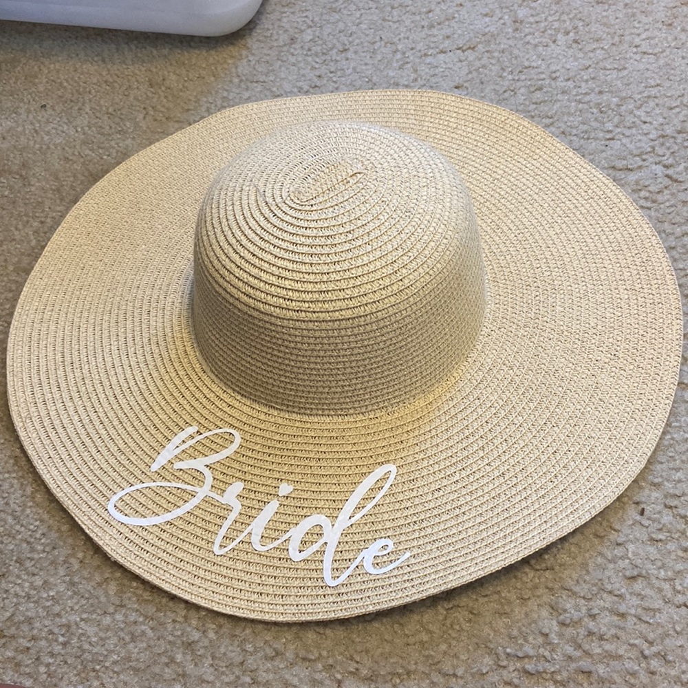 Bride Floppy Sunhat